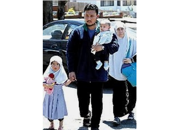 Una famiglia musulmana
